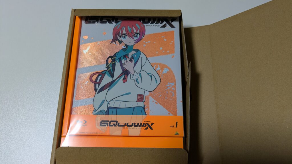 機動戦士ガンダム GQuuuuuuX Blu-ray Vol.1 特装限定版 開封