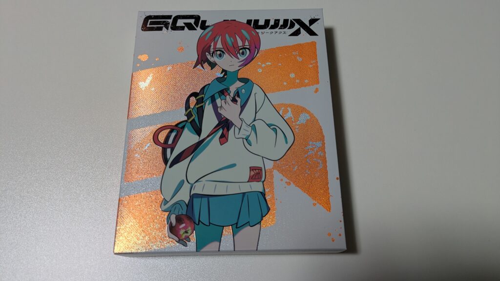 機動戦士ガンダム GQuuuuuuX Blu-ray Vol.1 特装限定版 Blu-rayパッケージ 表