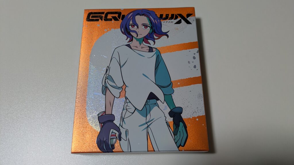 機動戦士ガンダム GQuuuuuuX Blu-ray Vol.1 特装限定版 Blu-rayパッケージ 裏