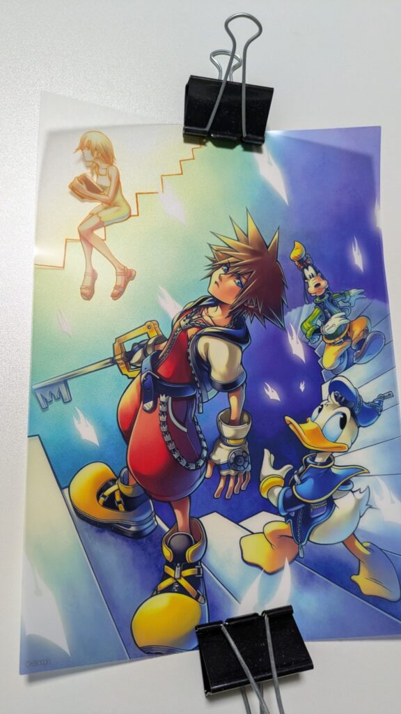 キングダム ハーツ ミニクリアポスターコレクション キングダムハーツ チェインオブメモリーズ