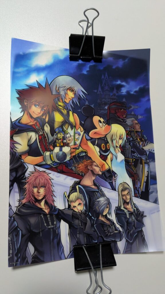 キングダム ハーツ ミニクリアポスターコレクション キングダムハーツ2 FM+Reチェインオブメモリーズ