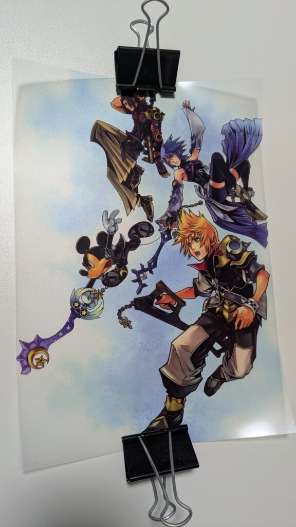キングダム ハーツ ミニクリアポスターコレクション キングダムハーツ バースバイスリープ