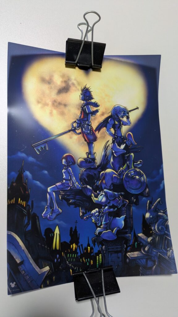 キングダム ハーツ ミニクリアポスターコレクション キングダムハーツ1