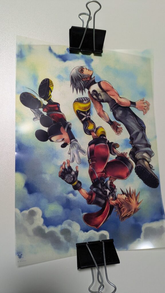 キングダム ハーツ ミニクリアポスターコレクション キングダムハーツ ドリームドロップディスタンス 3D