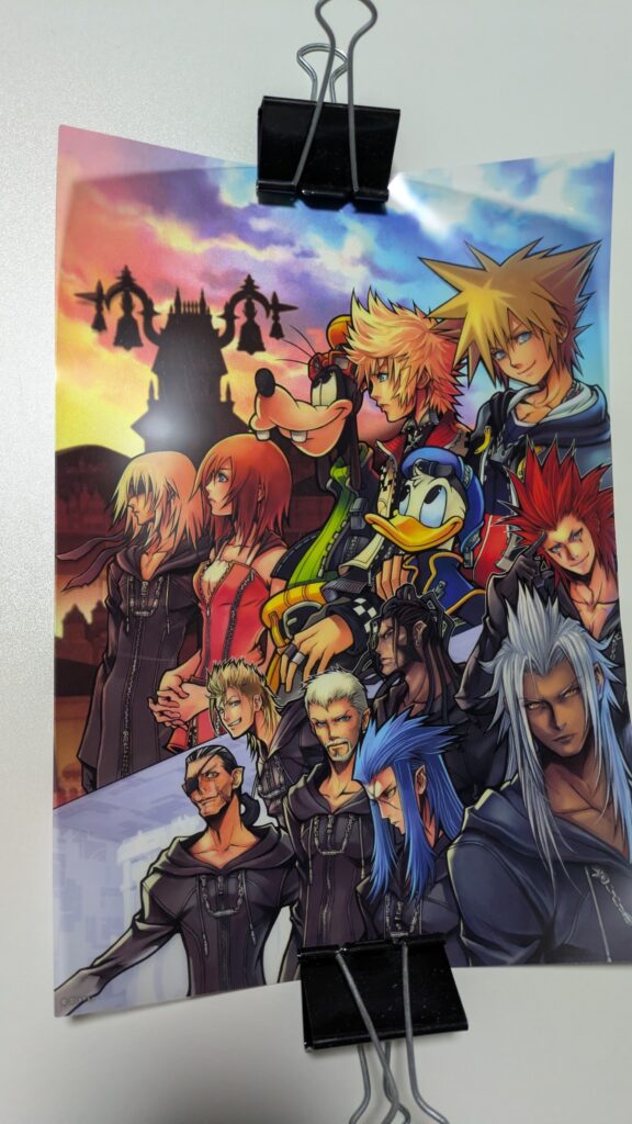 キングダム ハーツ ミニクリアポスターコレクション キングダムハーツ2 FM+ キングダムハーツ2