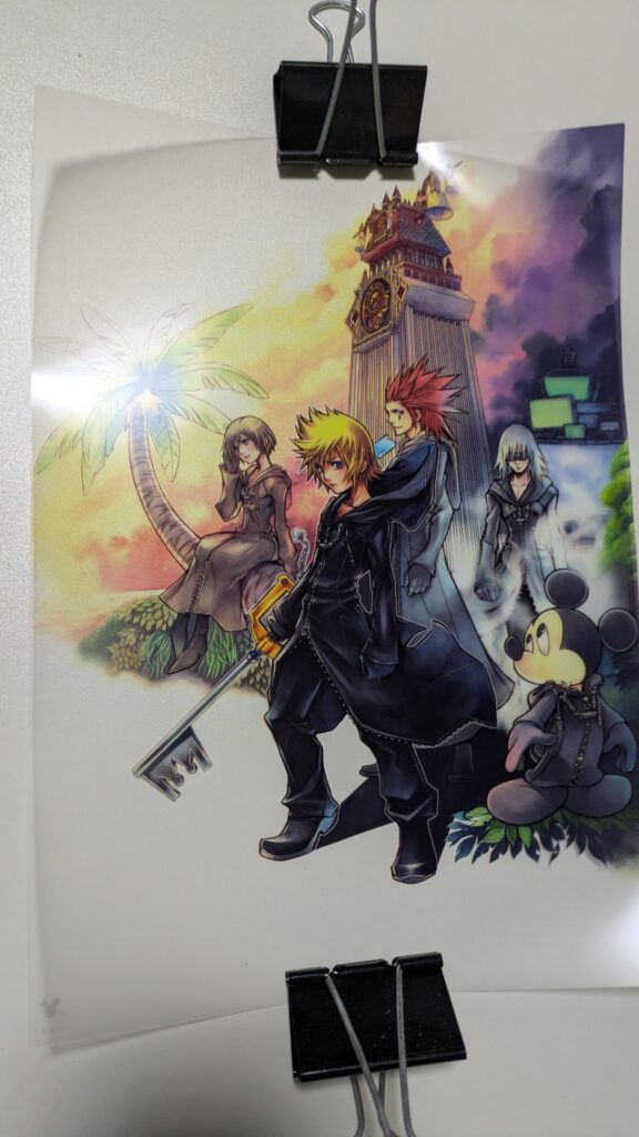 キングダム ハーツ ミニクリアポスターコレクション キングダムハーツ 358/2 Days