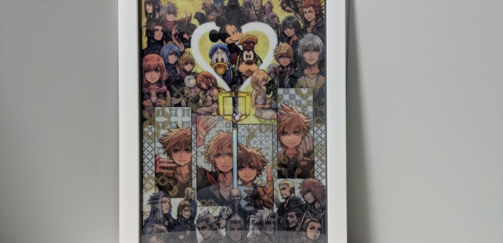 キングダムハーツクリアポスターコレクション 額縁